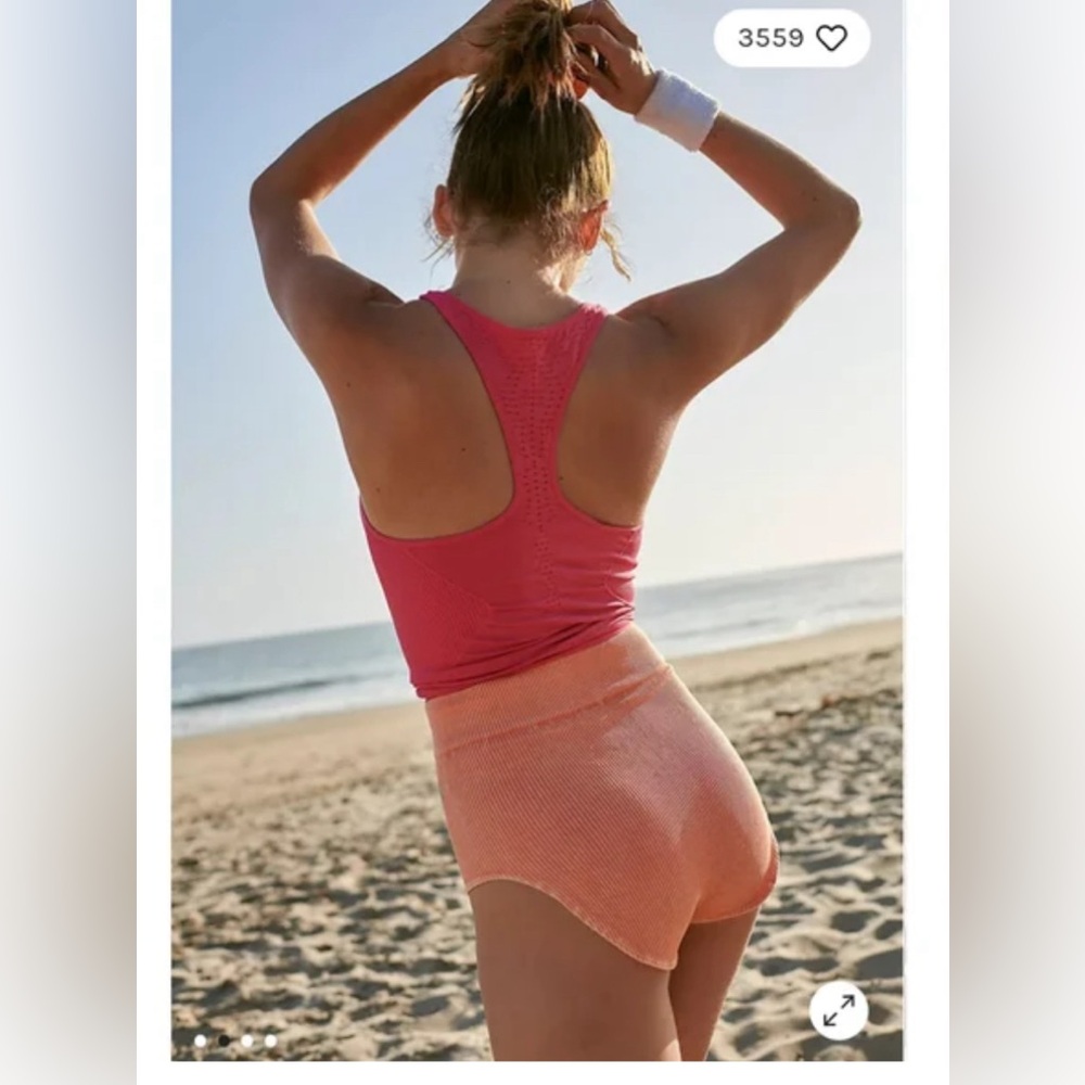 Free People Movement Happiness Runs Briefs size M/L. Olive Green